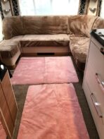 Lot de 6 Tapis - Bain épais (Rose) – Image 2