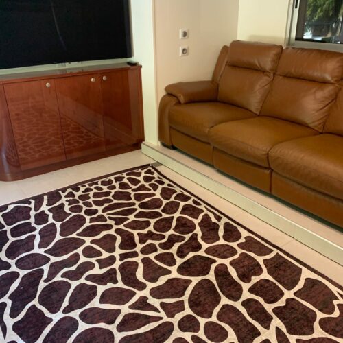 Safari marron taille maison