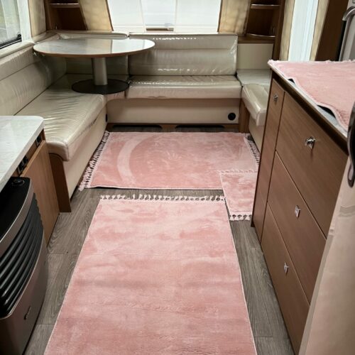 Lot de tapis rose