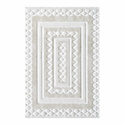 mykonnos-03 Tapis - MYKONOS 03 (crème taupe) – Image 3