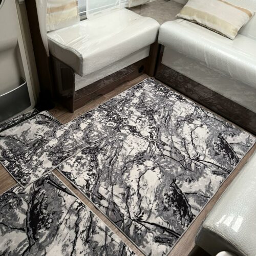 Lot de 6 tapis - Soft Gris 021