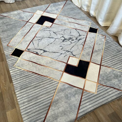 Tapis fantasy gris