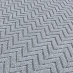 Tapis - PEROU lavable Cotton (Gris) – Image 3