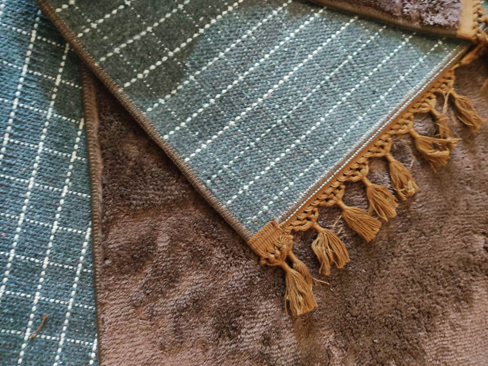 Tapis boheme marron