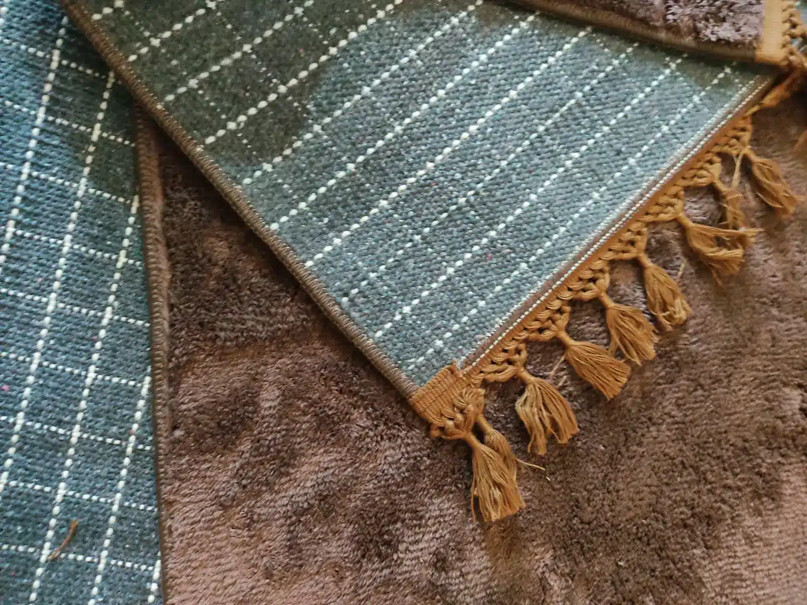 Tapis boheme marron