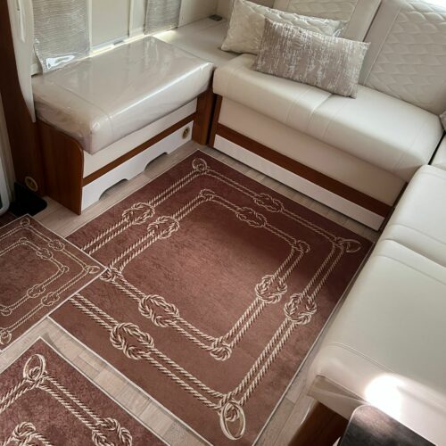 lot Tapis marine (Marron)