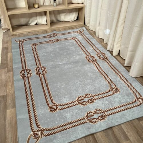 Tapis marine gris
