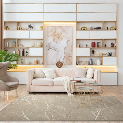 Tapis - DUBAI Cuivre n°55 (Beige) – Image 4