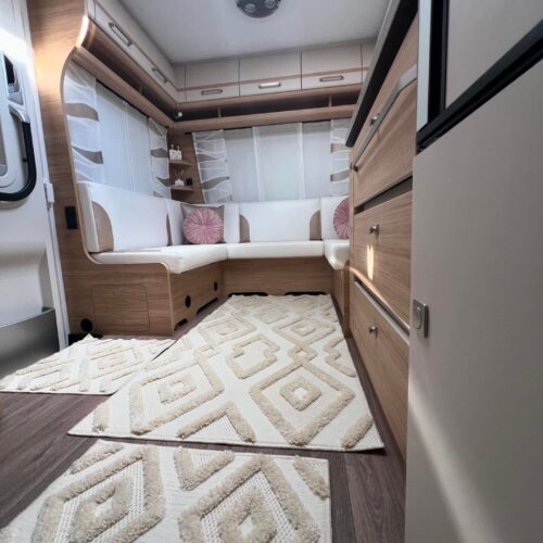 Tapis Caravane Lot De 6 Gris - Moquette Douce Antidérapante Intérieur Camping-car