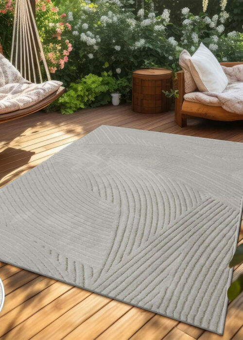 Tapis d'Extérieur - Aliane 41 (Gris) – Image 1