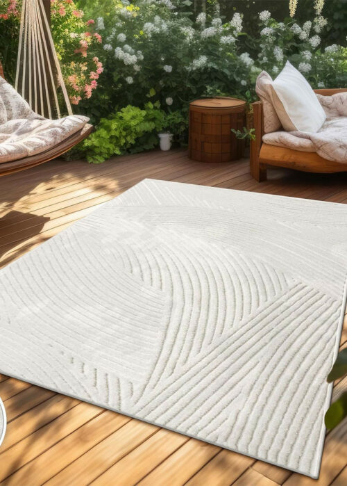 Tapis d'Extérieur - Aliane 41 (Crème) – Image 2