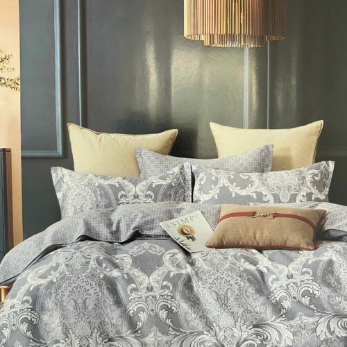 Parure De Couette N°048 - Renaissance (Gris)