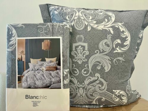Parure De Couette N°048 - Renaissance (Gris) – Image 4