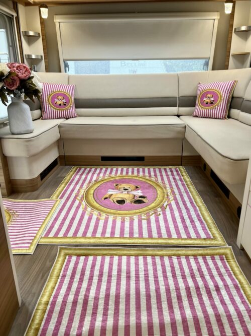 Lot de 6 tapis - Teddy (Rose) – Image 1
