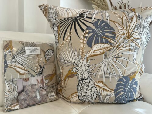 Parure De Couette N°053 - Bornéo beige (100% Cotton, Parure Des Vosges) – Image 2