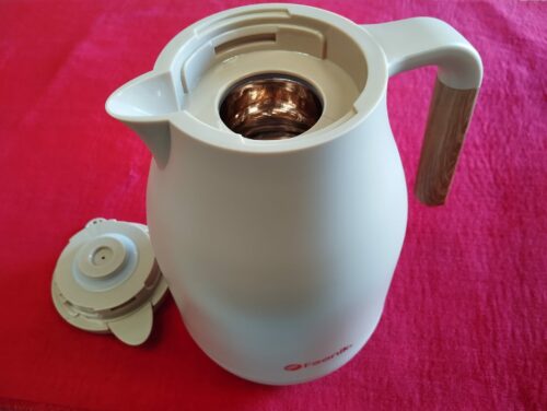 Cafetiere Isotherme - Gris, Beige & Blanc crème (1,5L) – Image 10