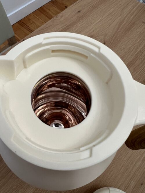 Cafetiere Isotherme - Gris, Beige & Blanc crème (1,5L) – Image 7