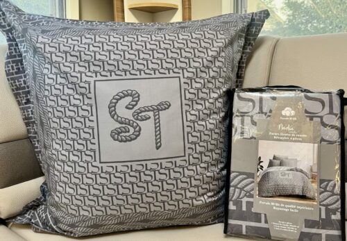 Parure De Couette N°036 - St Tropez (Gris) – Image 1