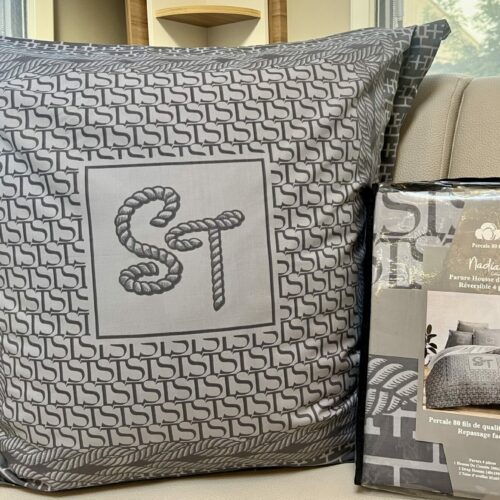 Parure De Couette N°036 - St Tropez (Gris)