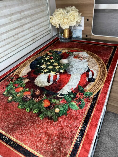 Napperons de Noël - pere Noel (rouge) – Image 3