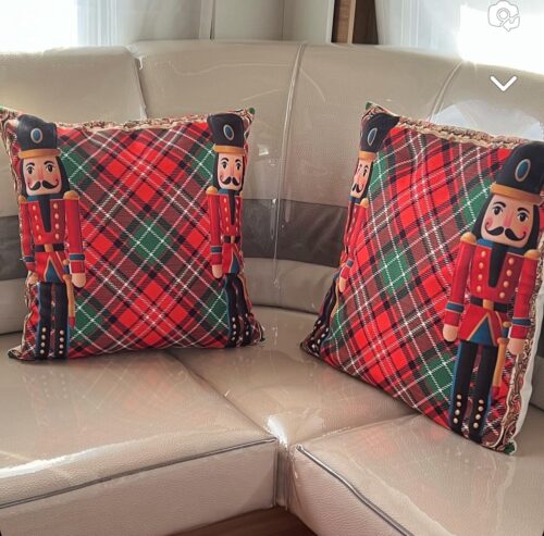 Housse de coussin - casse noisette – Image 1