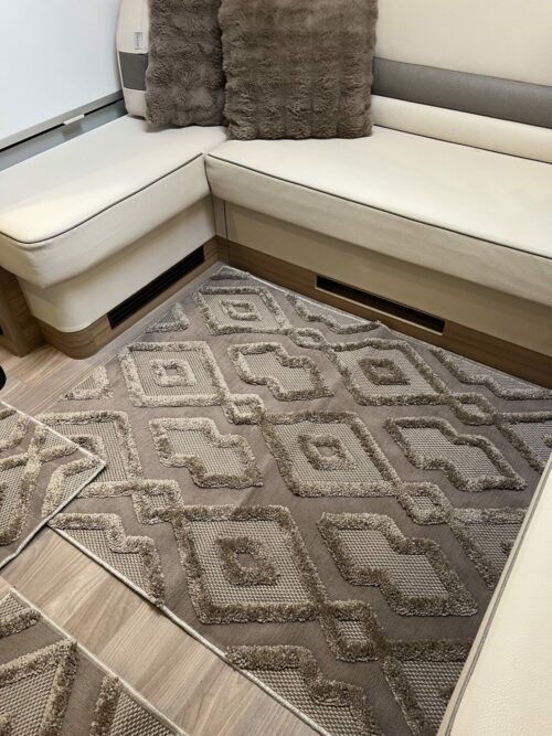 img_9239 Lot de 6 tapis - Aurora (Taupe) – Image 2