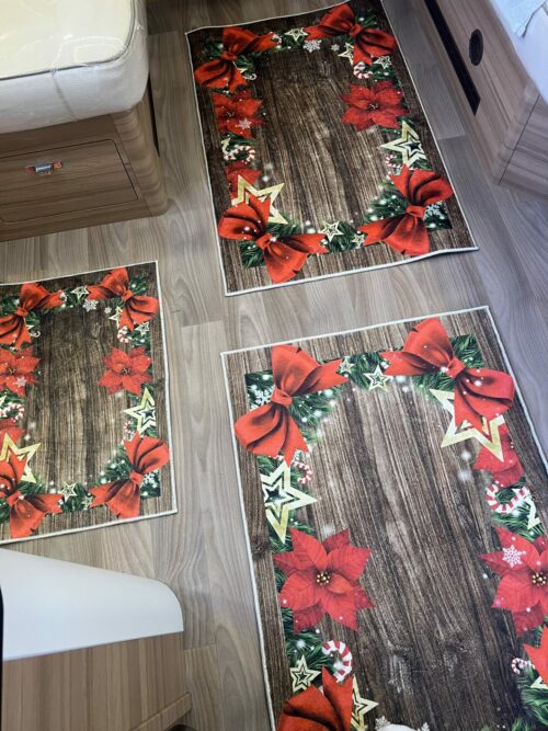 Napperons de Noël - bois foncé – Image 3