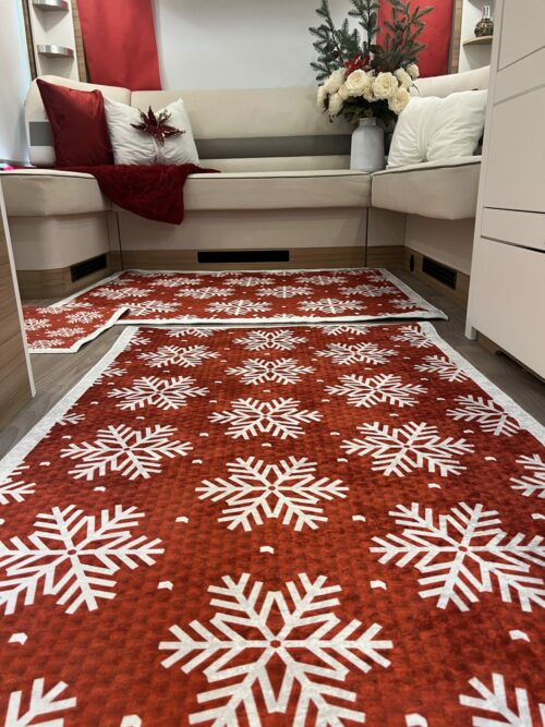 img_9453 Lot de 6 tapis - Flocon De Noël – Image 3