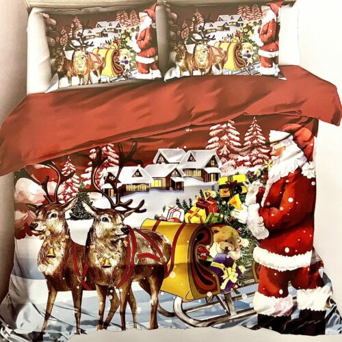 Parure De Couette N°064 - Santa klaus (polyester)
