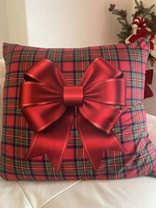 Parure De Couette N°068 (3 pièces) - Noeud Tartan (Microfibre) – Image 2