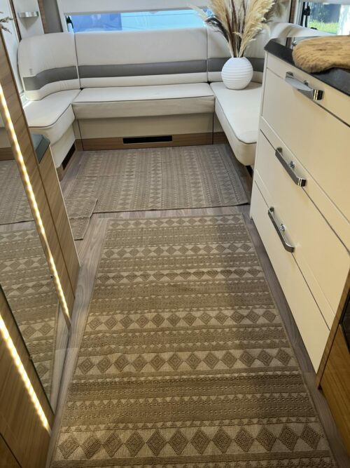 Lot de 6 tapis - Osiris (Marron) – Image 3