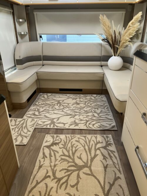 img_0180 Lot de 6 tapis - Vogue (Blanc et Taupe) – Image 3