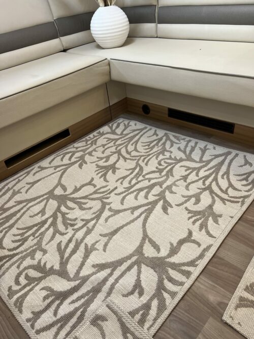 img_0182 Lot de 6 tapis - Vogue (Blanc et Taupe) – Image 5