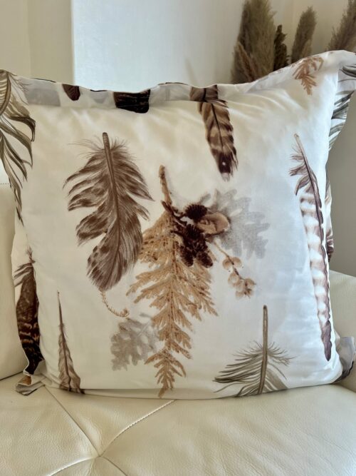 Parure De Couette N°066 - plume marron (polyester) – Image 2