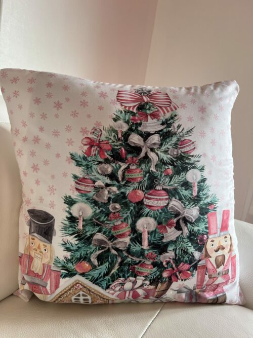 Housse Coussin casse-noisette rose – Image 1