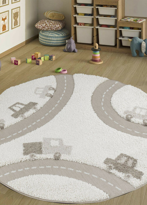 Tapis enfant - LUNA Kids n°8 (Blanc) – Image 1