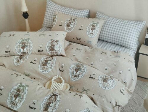 Parure De Couette N°078 - Bear (Beige) – Image 1