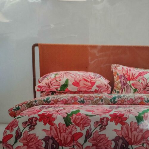 Parure De Couette N°076 - Scarlet (Rouge) microfibre