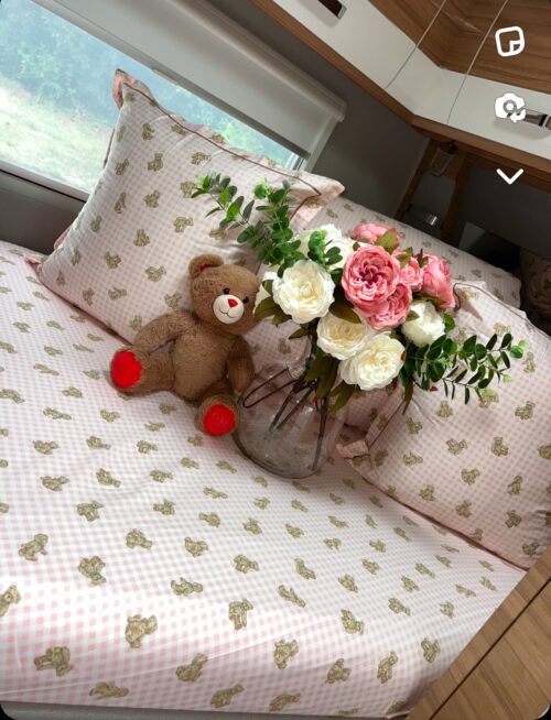 Parure De Couette N°041 - Ourson (Rose) – Image 2