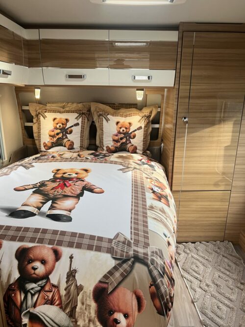 Parure De Couette N°094 - Peluche (Blanc Et Beige) – Image 3