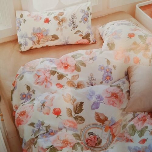 Parure De Couette N°102 - Les Quatre saisons (couleurs multiples)