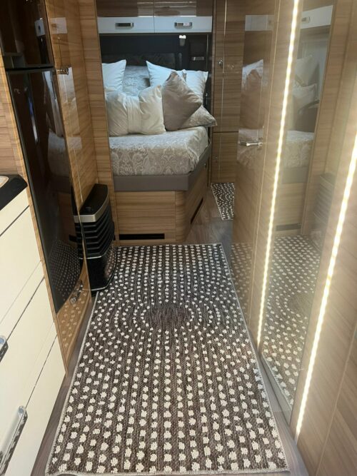 Lot de 6 tapis - Naples (Marron) – Image 2