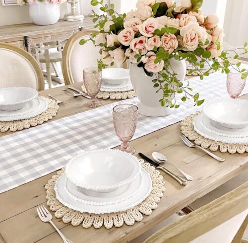 img_1588 Service de table en Porcelaine - Bubble blanc (26 pièces) – Image 5