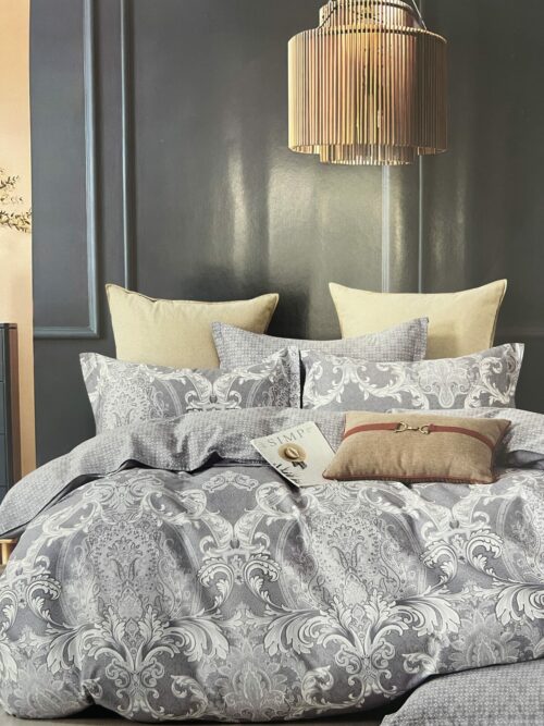 Parure De Couette N°099 - Harborrun (Gris) – Image 1
