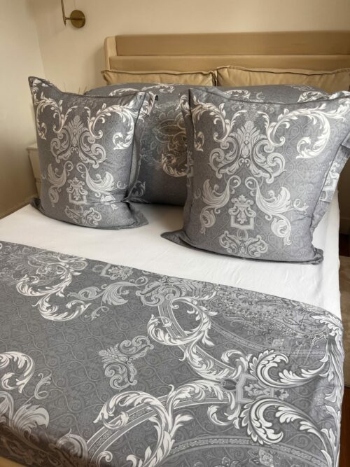 Parure De Couette N°099 - Harborrun (Gris) – Image 3