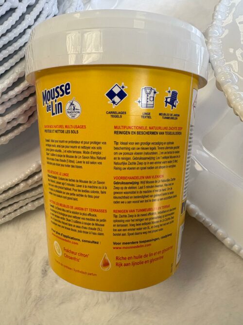 Mousse de Lin n°2 - Savon à l’huile de lin multifonctionnel et naturel – Image 2