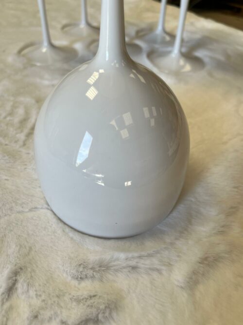 Pack de 6 verres à pied - Plastique (blanc) – Image 4