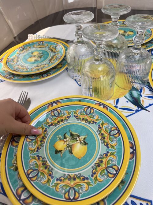 Service de table en mélamine - Citrus  (20 pièces) – Image 3