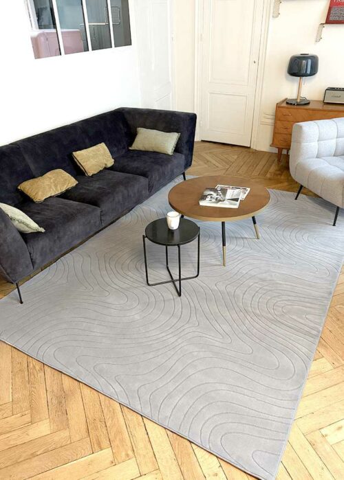 Tapis - TOULOUSE n°2 (Gris) – Image 1