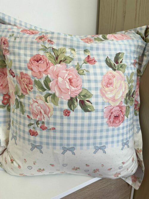 Parure De Couette N°115 - Eden (Bleu et blanc) – Image 3